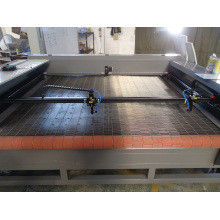 High Speed 1800mm*1300mm Double Heads CNC Laser Cutting Machine